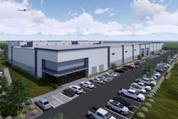rendering of industrial building